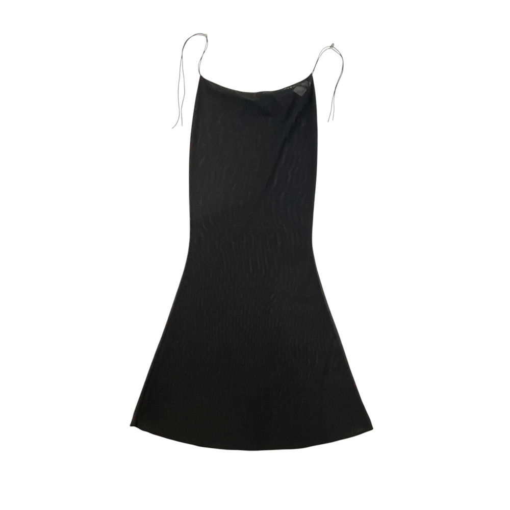 netta. Swim Sheer Mesh Midi Maxi Dress - Black - Limited Edition 14 of 25 - Sz S